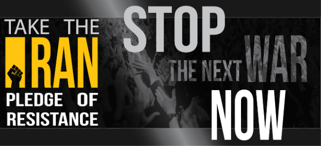 Sign the Iran Pledge of Resistance