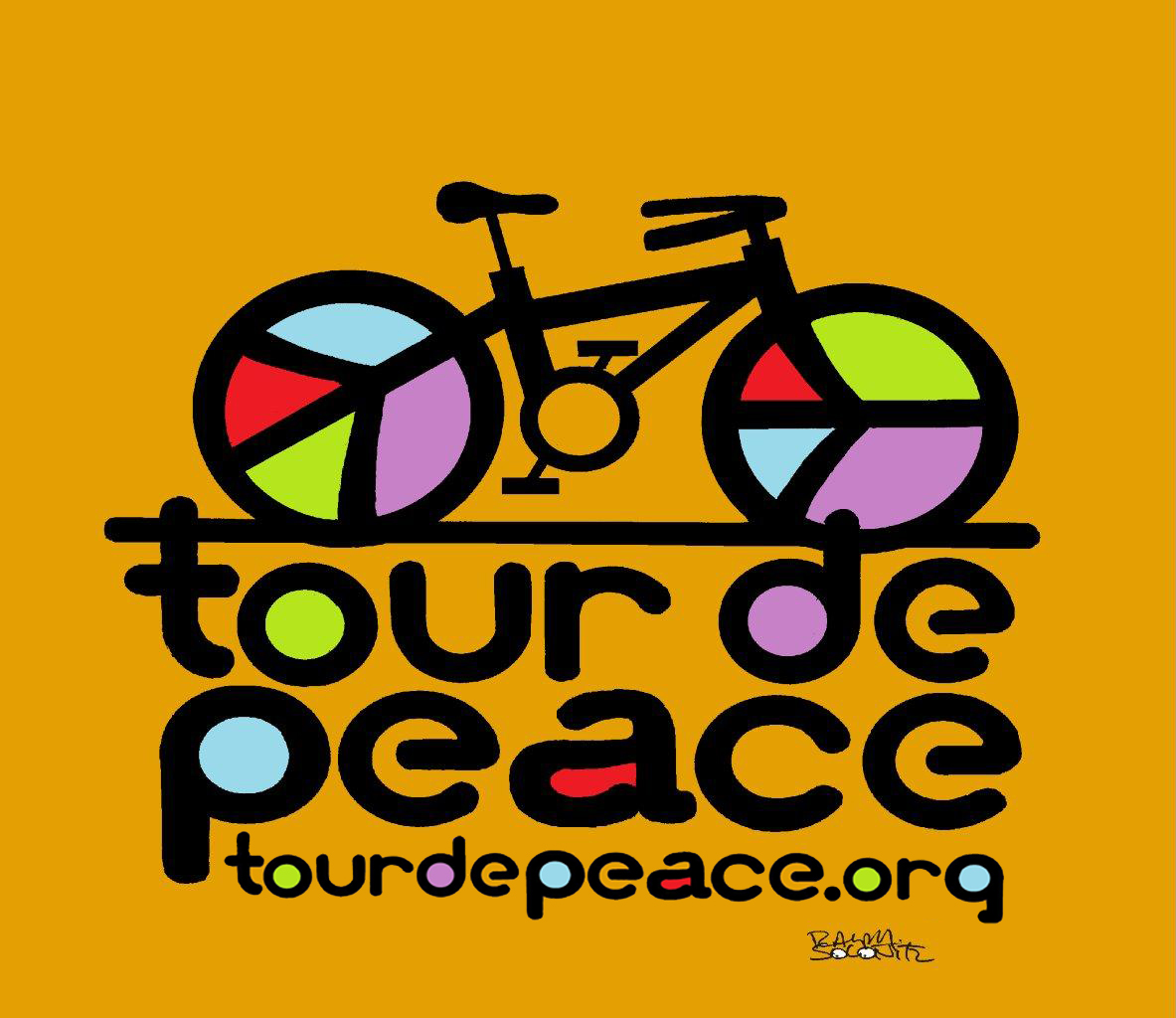 Cindy Sheehan’s Tour de Peace bike