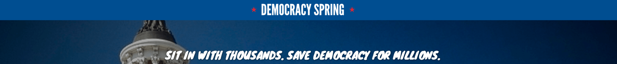 UFPJ Endorses “Democracy Spring” (April 11-16) – Mass Nonviolent Action for Free & Fair Elections