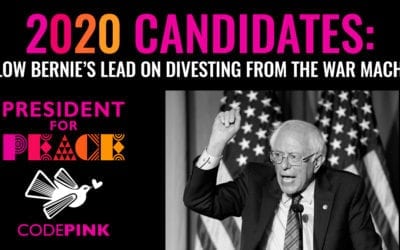 Pressure 2020 Candidates to Refuse Donations from War Machine