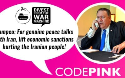 Code Pink Petition: Lift Sanctions and Negotiate with Iran