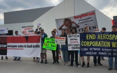 Multi-faceted Peace Campaign Highlights Raytheon Company Destructive Purpose