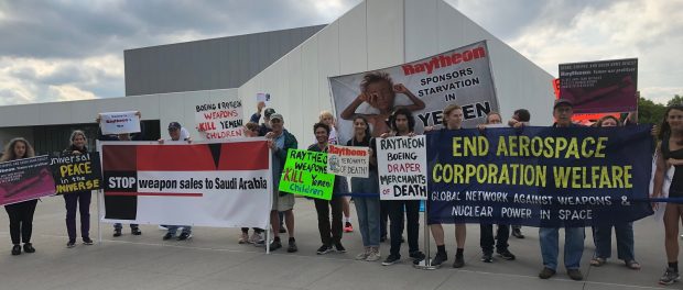 Multi-faceted Peace Campaign Highlights Raytheon Company Destructive Purpose