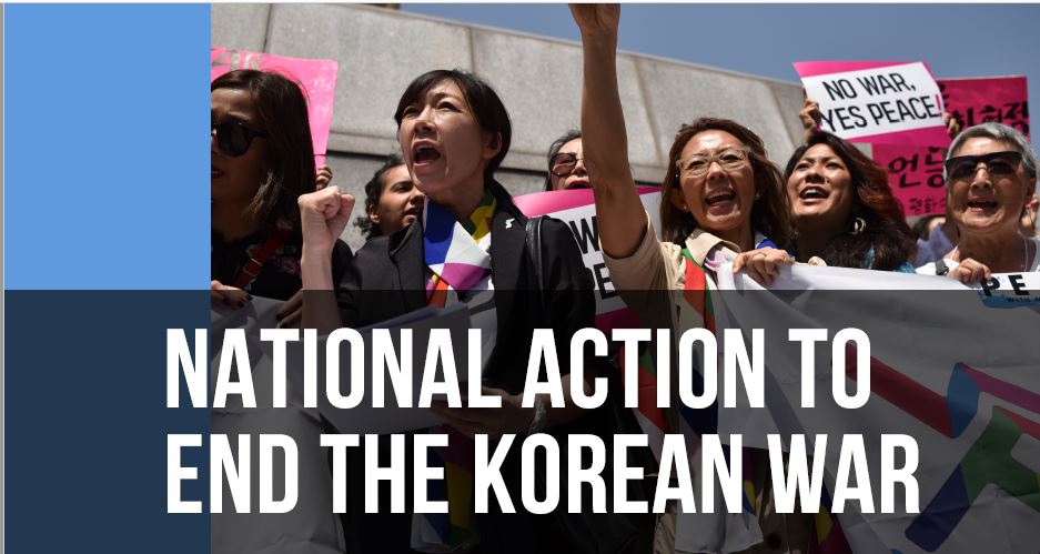 Take Action to End the Korean War and Divest From the War Machine!