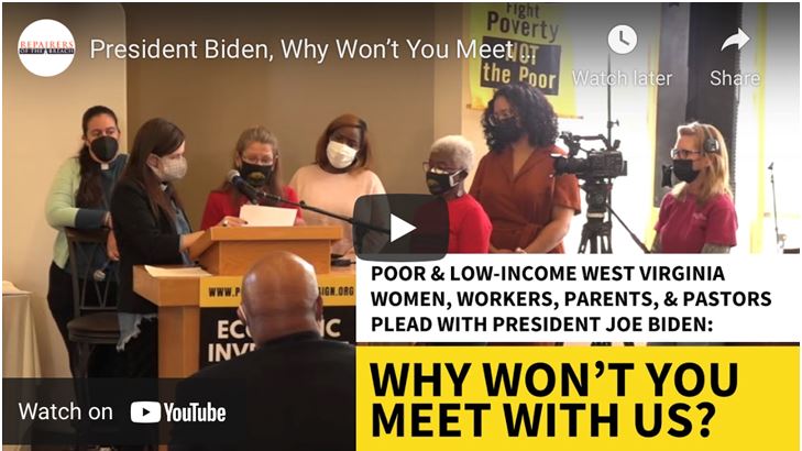 President Biden and Congress: Listen to the Poor People’s Campaign!