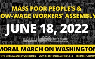 The Poor People’s Campaign: Picking up Martin Luther King’s Unfinished Work