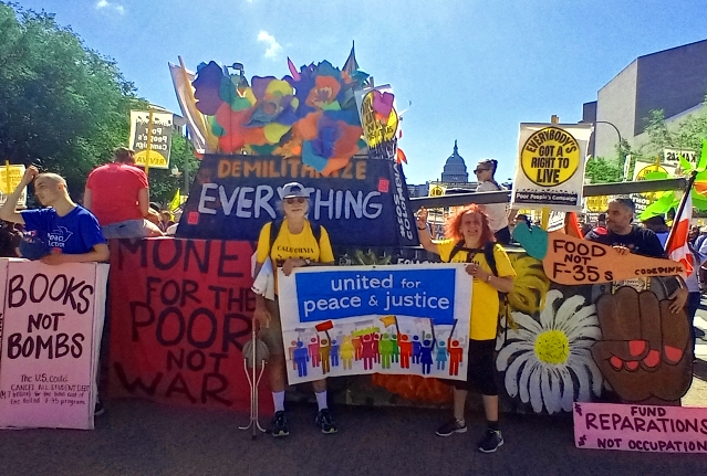 June 18, 2022: UFPJ Joins the Poor People’s Campaign Mass Poor People’s and Low Wage Workers Assembly and March on Washington – A Declaration, Not Just a Demonstration!